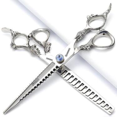 Imagem de Tesoura de cabeleireiro SHARONDS 7,5 cm para corte de cabelo profissio