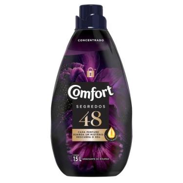 Imagem de Amaciante De Roupa Concentrado Comfort 48 Segredos 1,5l, 48, 1,5L