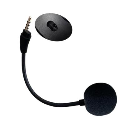Imagem de Microfone de substituição serve para fones de ouvido para jogos HyperX Cloud 3 III com e sem fio, microfone destacável com cancelamento de ruído cristalino para jogos