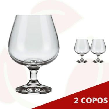 Imagem de 2 Taça Conhaque Windsor Nadir 330ML Licor Luxo Eventos Água Suco - NAD