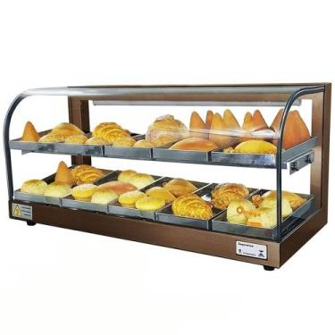 Imagem de GD10 - Estufa Gama para salgados 10 bandejas Dupla Café - 220V - Omega