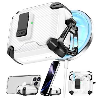 Imagem de Capa para AirPods Pohgelan de 4ª geração com suporte e kit