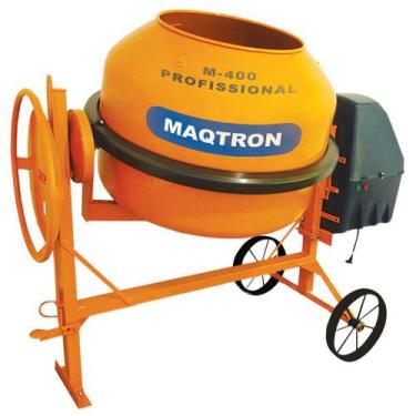Imagem de Betoneira 400 Litros sem Motor com Roda de Ferro - MAQTRON-001-0010-54