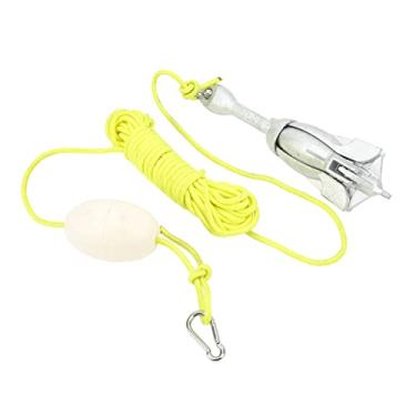 Imagem de Generic Kit de Corda de Ancoragem de Navio, Aço de Aço Carbono Easy Transfort Anchor para Lago para Caiaques