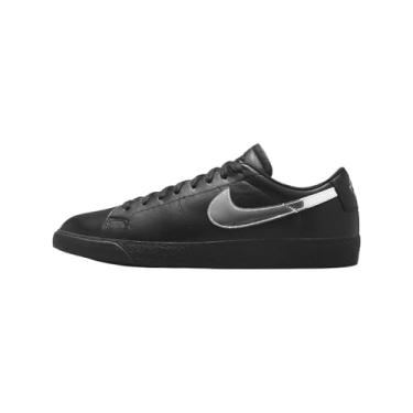 Imagem de Nike Tênis masculino de skate fitness, Preto/prata metálico e preto, 41