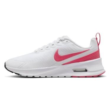 Imagem de Nike Tênis feminino Air Max Nuaxis (HF1233-100, branco/preto/vermelho cometa/rosa áster), Branco/preto/vermelho cometa/rosa áster, 39