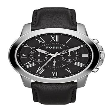 Imagem de Relógio Fossil Masculino Grant Prata - FS4812/0PN