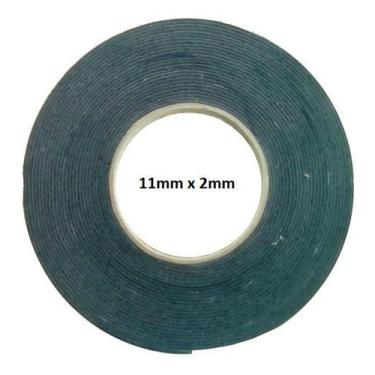 Imagem de Borracha Colante, Fita, Adesiva, Espuma, 11mm X 2mm - 10mts - Unespuma