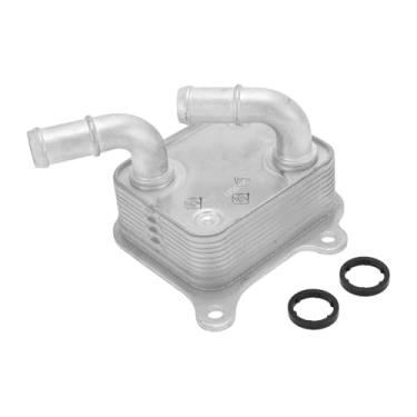 Imagem de Partuto Resfriador de óleo do motor para Kia Rio 2018-2023 Refrigerador de óleo de transmissão Trans Cooler No.482902H000 liga de alumínio 1 peça carro