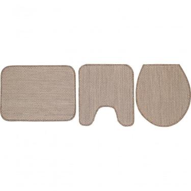 Imagem de Jogo De Banheiro Artesanal Look Lirio Da Paz-a Com 3 Pecas