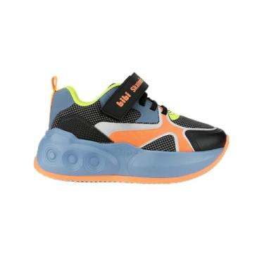 Imagem de Tênis Infantil de Rodinhas Bibi Skatenis Preto com Azul 37