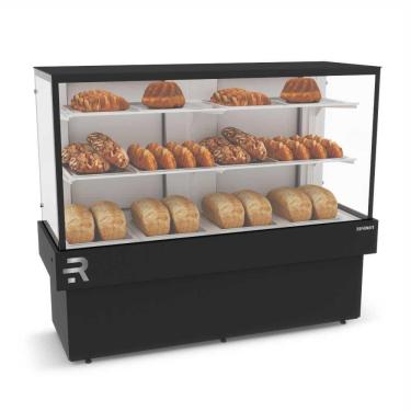 Imagem de Vitrine Confeitaria Seca 1,45mt Vanguard Plus com Tampo Aproveitável CVPS1450 220V - Refrimate