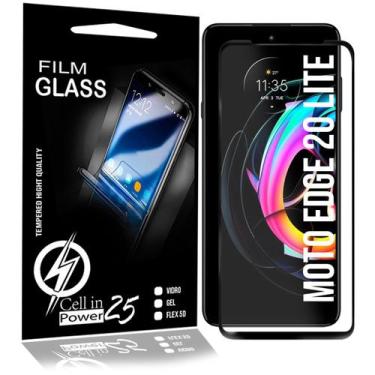 Imagem de Película De Vidro 3d Borda Curvada Moto Edge 20 Lite XT2139-2 - Cell I