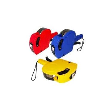 Imagem de Etiquetadora Manual De Preço 8 Dígitos Com Refil De Tinta E Etiquetas Automática Econômica (VERMELHO)