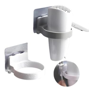 Imagem de Suporte Para Secador De Cabelo Escova Prancha De Parede - bbless
