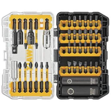 Imagem de Kit Brocas de Chaves 42 Peças com Chave FlexTorq e Estojo, DEWALT DWA2NGFT40IR, Amarelo
