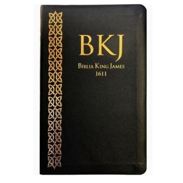 Imagem de Bíblia Sagrada King James Fiel 1611 Ultra Fina Slim Premium BKJ - BVBO