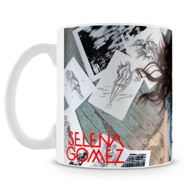 Imagem de Caneca Selena Gomez - Estampa Vibrante e Elegante - 325ml - Amo Caneca