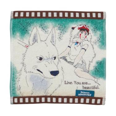 Imagem de Studio Ghibli - Princesa Mononoke - Filme Princesa Mononoke, mini toalha Marushin
