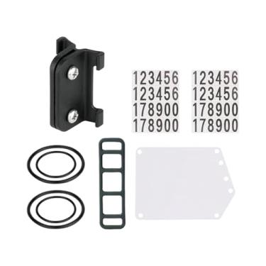 Imagem de IEUDNS Suporte para Placa de Ciclismo, Suporte para Canote de Selim, Peças de Liberação Rápida, Número de Ciclismo