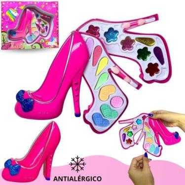 Imagem de Maquiagem Infantil Sapato Grande Anti Alergico Brinquedo - Europio