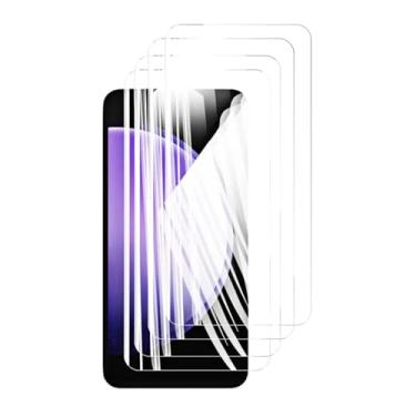 Imagem de Protetor de tela 4 peças para Samsung Galaxy S23 FE, vidro temperado cristal 9H alumínio de alta qualidade antirriscos capa amigável impressão digital (HD)