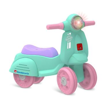 Imagem de Bicicleta Infantil de Equilíbrio - Baby Bike Banderetta Turquesa - Bandeirante