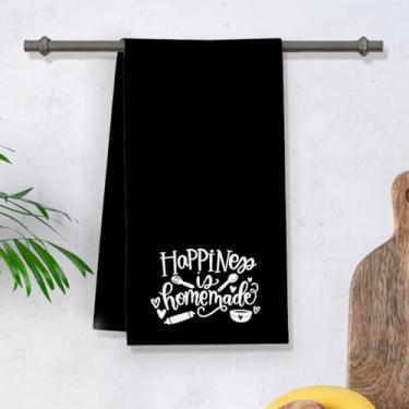 Imagem de Pano de prato de cozinha com tema engraçado pano de secagem rápida absorvente retrô atrevido senhora pano de prato toalha de prato reutilizável toalha de prato atencioso presente para anfitriã mãe-80