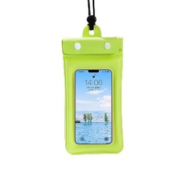 Imagem de Bolsa universal à prova d'água, capa de telefone flutuante à prova d'água, bolsa seca com cordão para iPhone 16, 15, 14, 13 Max Plus, Samsung, IPX8, bolsa seca para cruzeiro na praia, essencial para