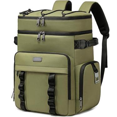 Imagem de Mochila Cooler Weitars 31L impermeável verde à prova de vazamentos