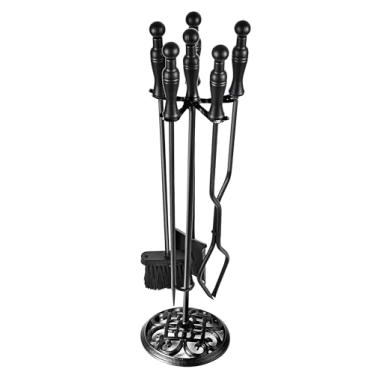 Imagem de KAHLHAK Conjunto de ferramentas de lareira com 5 peças