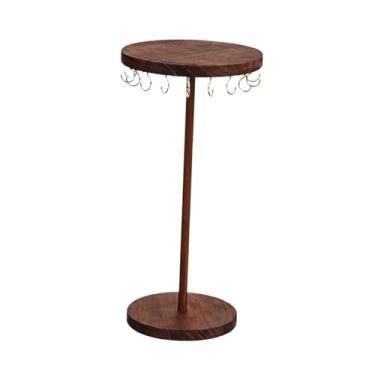 Imagem de Dynwave Porta-joias, Prateleira para Colares e Brincos, Cabide para Colares, Expositor de Joias para Decoração de Casa, 12x25.5cm