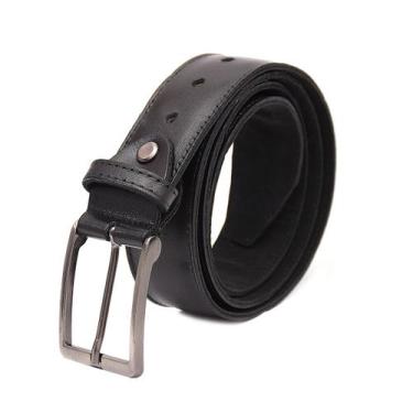 Imagem de Cinto Masculino Couro Legítimo Social Extra Macio Premium Largo - WALL