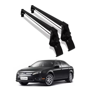 Imagem de Rack Teto Ford Fusion 2006 A 2010 Fixado Entre Portas Preto