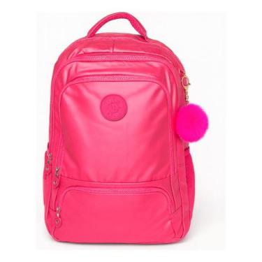 Imagem de Bolsa Mochila Feminina Tactel Leve Impermeável e Confortável para Trab