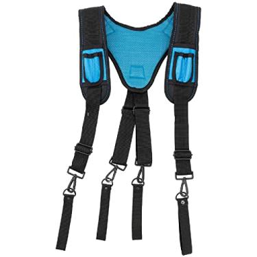 Imagem de OX Ferramentas Pro Dynamic Nylon Framer'S Rig com Suspensórios com Resistência Uv e À Água – Bolsa de 10 Bolsos, Bolsa de 7 Bolsos, Suporte para As Costas, Suspensórios e Suporte para Martelo