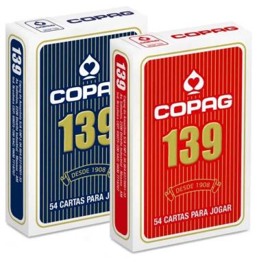 Imagem de 2 Baralho Tadicional Copag 139 54 Cartas  Lacrado