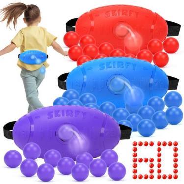Imagem de Conjunto Shaking Swing Balls Skirfy para crianças e adultos com 60 bol