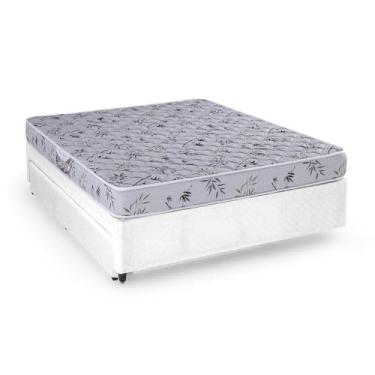 Imagem de Bicama Casal com Cama Auxiliar Herval St. Louis, Espuma D28, 49x138x188 cm