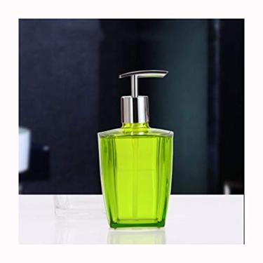 Imagem de Dispensadores de Sabão Dispensador de Sabão de Vidro 320 ml Bancadas de Cozinha ou Banheiro Garrafa de Loção Líquida de Espuma Recarregável Bombas de Aço Inoxidável Dispensador de Sabão Bomba