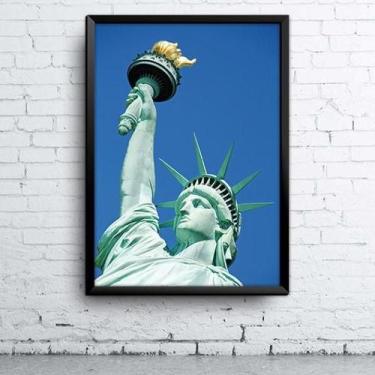 Imagem de Quadro Estátua Da Liberdade A4 - Sdesign