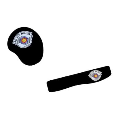 Imagem de Kit Mouse Pad e Apoio de Teclado PM São Paulo