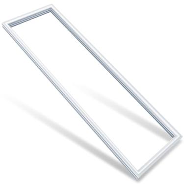 Imagem de 160 cm x 48 cm 241786009 Substituição de junta de porta de geladeira para alimentos frescos compatível com Frigidaire, Crosley, Kenmore e Electrolux Vedação de porta de geladeira substitui 4993961