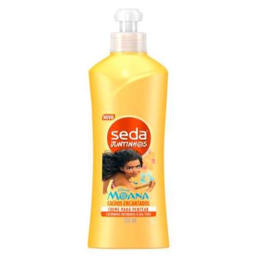 Imagem de Creme Para Pentear Seda Juntinhos Moana Cachos Encantados 300ml, 300ml