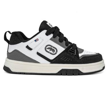 Imagem de Tênis Ecko Riverside Unissex | Branco Preto Grafite