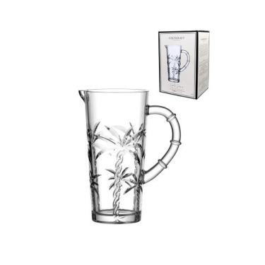 Imagem de Jarra agua suco vidro trancoso transparente 1,1l hauskraft