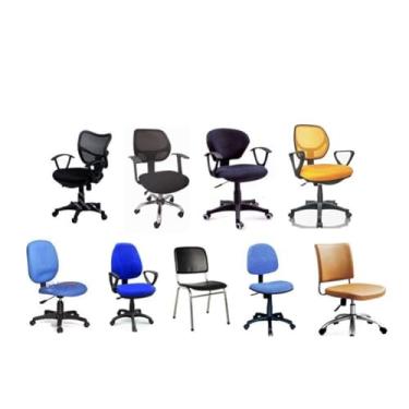 Imagem de HEEPDD Conjunto de Capa Extensível para Cadeira de Escritório Com 2, Capa Universal para Cadeira de Computador para Necessidades Diárias de Casa, Cozinha, Hotel, Escritório e Vários Eventos (#67)