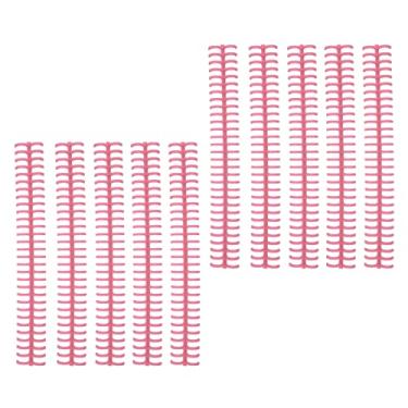 Imagem de Naroote Espinhos de Ligação de Plástico Reutilizáveis ​​com 30 Furos de 1/2 pol. de Diâmetro - 10 Pentes de Ligação para Material de Escritório e Escolar (#13)