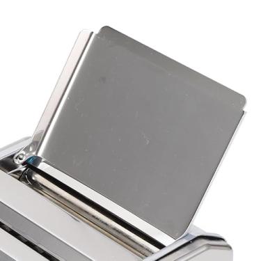 Imagem de Phefop Fabricante Manual de Macarrão, Máquina de Macarrão de Massa de Aço Inoxidável, Prensa de de Espessura Ajustável para Uso Doméstico