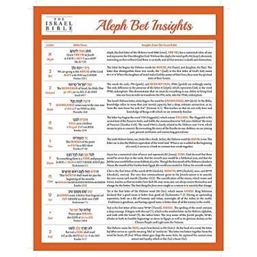 Imagem de Aleph Bet Insights - Série de guia de estudos da Bíblia de Israel